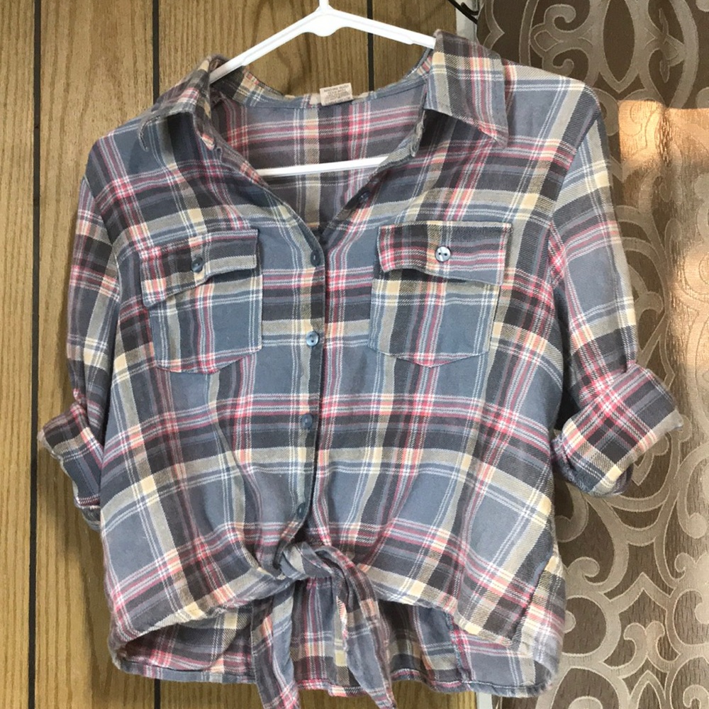 Plaid Flannel Shirt